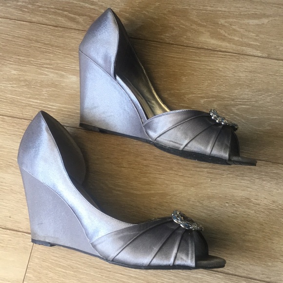 Nina silver wedges - Picture 2 of 4